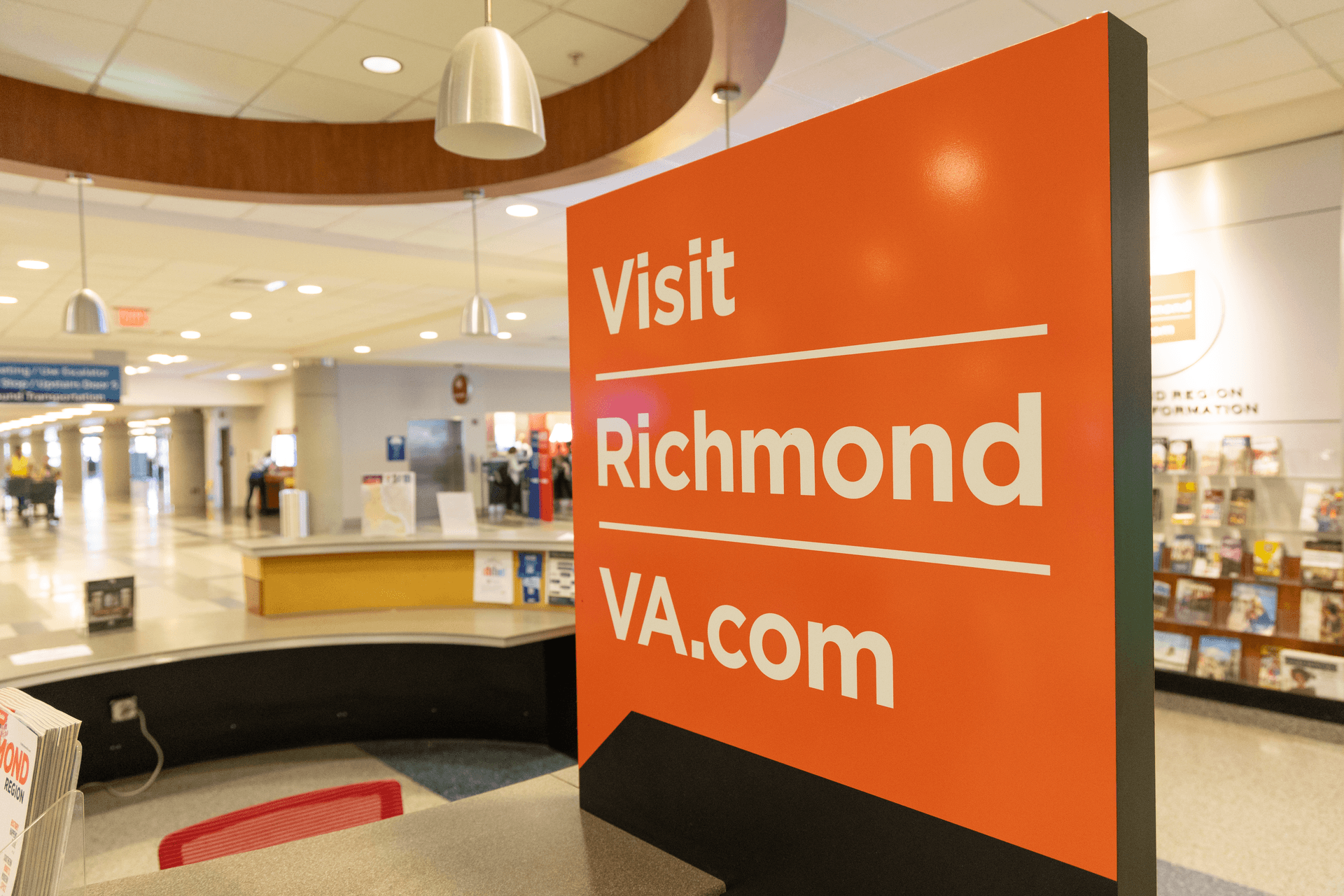 Richmond Region Tourism Sign Photo