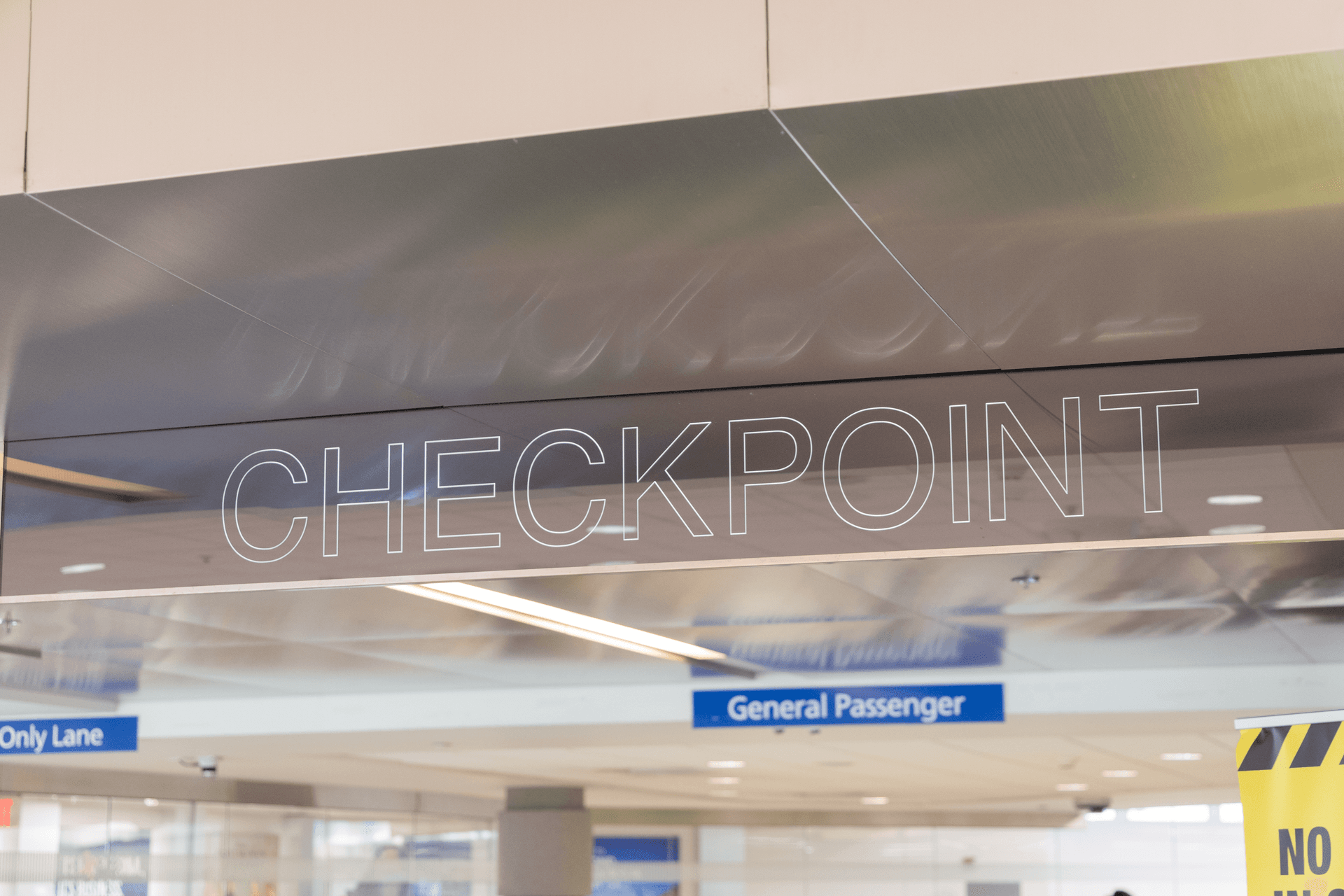 TSA Checkpoint Photo